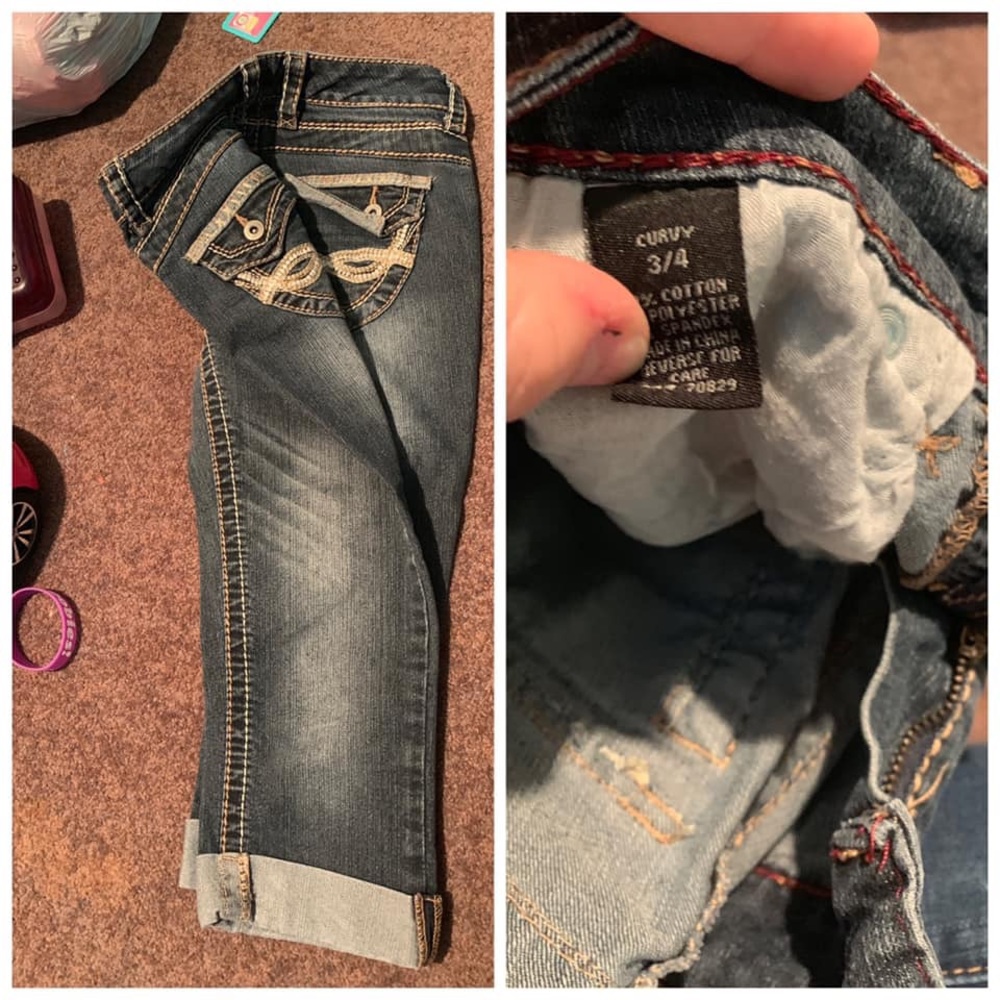Denim Capris